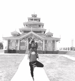 yoga session