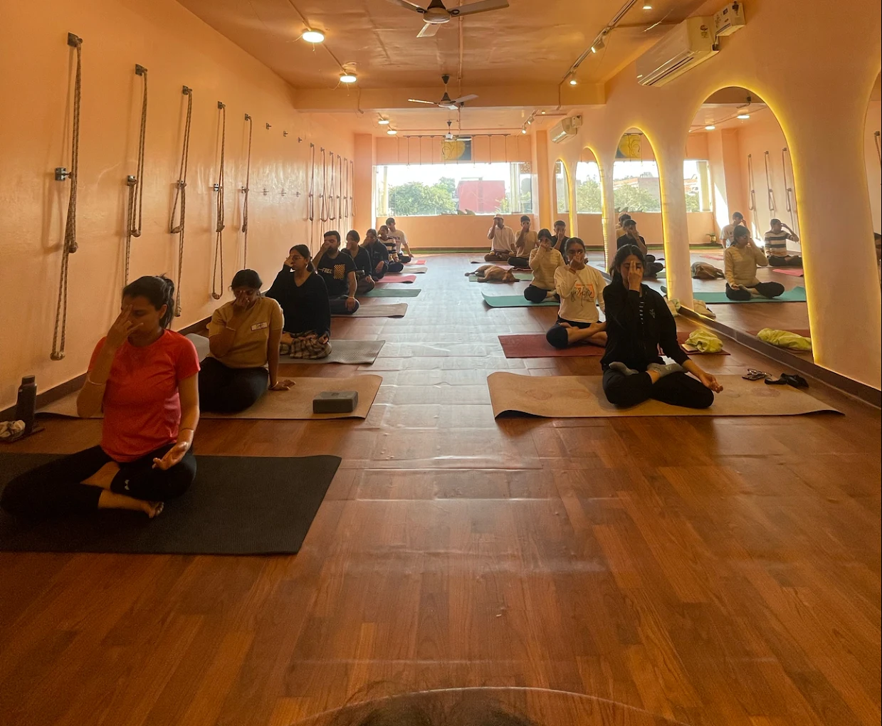 Yoga Class Session