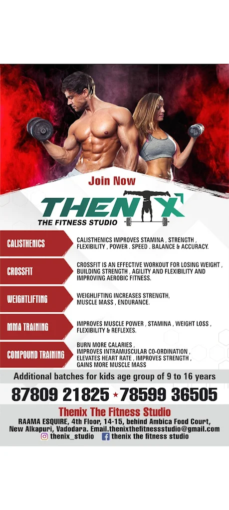 Thenix The Fitness Studio – Functional Training and Fitness Program