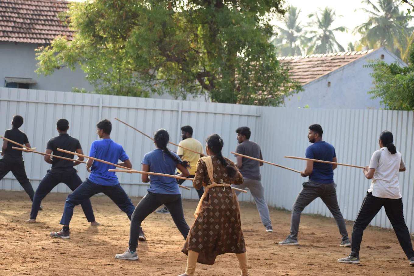 Silambam and CrossFit Training for Strength and Agility