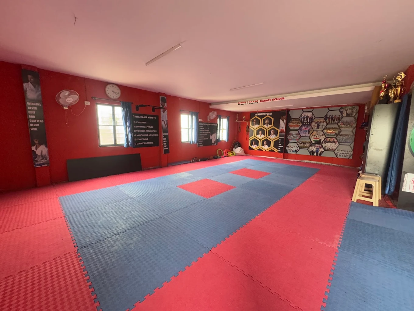 Karate Coaching for Technique and Physical Fitness